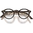 LONDON MOLE® Graduate reading glasses | Cool round panto shaped readers | Men’s Women’s Unisex | Spring hinges