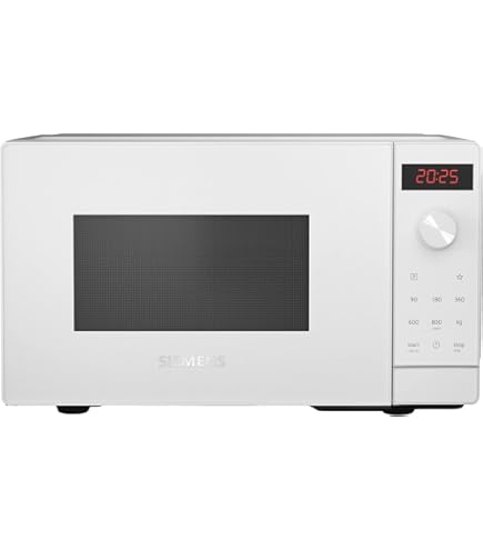 Forno A Microonde Siemens IQ300 20L - 800W, Piatto 27cm, 7 Programmi Auto, Nero