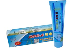 YULOKDWI 100g Graisse Pour Contacts Connexions Électriques,Graisse Conductrice,Graisses Silicone Diélectrique, Lubrifiant Électronique Pour Applications Électriques Et Automobiles