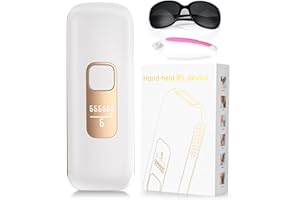 Blissky Laser Hair Removal Device with Painless Ice Cooling Function, 999,000 Flashes IPL Hair Removal at Home, Lazer Hair Removal for Women and Men Bikini Line, Armpit, Facial, Body