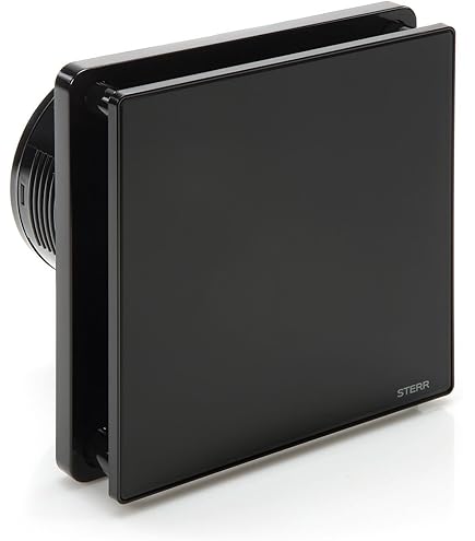 Aspiratore Bagno Nero - Ventilatore Silenzioso Con Valvola Di Non Ritorno - Foto 5