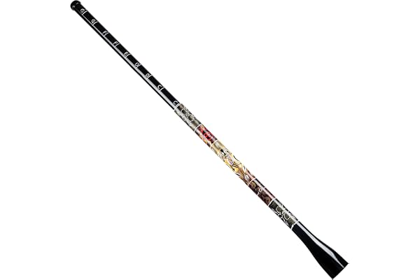Meinl Didgeridoo TSDDG1-BK, trombone 36" - 62", fibre de verre