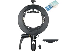 Godox S-Type Speedlite-Halterung Bowens S-Halterung für Flash-Softbox HoneyComb