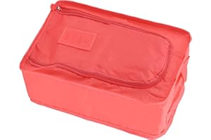 DIIWMME Schuhtasche für Reisen, tragbare Klapp -Travel -Schuhbeutel mit Griff für Organisatorpackung, Schuhe Aufbewahrungstasche für das Reisen und das tägliche Leben, Kleidung komische Schuhe (Rosa)