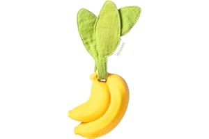 Oli & Carol - Boîte à Sucette en caoutchouc naturel - Cadeau pour parents et bébés - Ana Banana