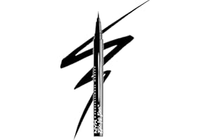 NYX Professional Makeup, Epic Ink Eye Liner, pennellino pigmentato e waterproof, Black