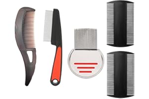 MXYZQDE 5 Stück Schuppenkamm Set, Kopfhaut Kamm Dandruff Comb Glatzenkamm Schuppen Kamm für effektive Kopfhautpflege Selbstreinigende Massagebürste Passend gegen Schuppen