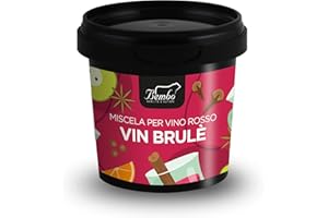 BEMBO QUALITÀ D'AUTORE Vin Brulè Bembo: Miscela di Spezie per 1 litro di Vino Rosso Caldo | Prodotto Italiano | Facile Preparazione