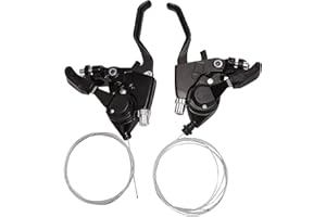 BOPFIMER de 2 palancas de cambio de bicicleta EF51-7 3X7 21 velocidades para bicicleta derecha