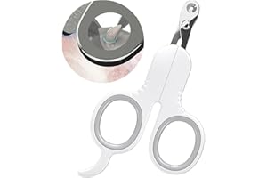 ZEWZE Coupe Griffes pour Chat Professionnel, 2mm Trou Conique Coupe Ongle Chat, Coupe Ongle pour Chiot Lapin Oiseau et Petits Animaux, Simple à Utiliser pour Un Novice