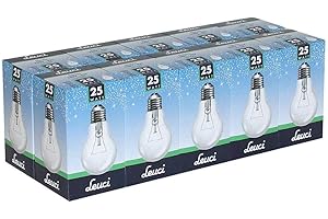 ‎LEUCI Leuci 10 x Glühbirne Birnenform A55 25W E27 klar Glühlampe Glühbirnen Glühlampen warmweiß dimmbar (25 Watt)