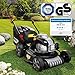 Produktbild BRAST Benzin Rasenmäher incl. Selbstantrieb 2,5kW (3,4PS) GT Markengetriebe kugelgelagerte Big-Wheeler-Räder Stahlblechgehäuse Easy Clean 46cm Schnittbreite