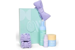 minLen From Head to Glow Set – enkel och vårdande hudvårdsrutin för ansiktet. Presentförpackning med minLen Foam & Fresh Wash