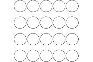 UHATa Nitrile Rubber O-Ring 44mm ID, 48mm OD, 2mm Width Washer Gasket Sealing-Applications for Auto Plumbing Faucet Air Gas Repair-[Qty 20 Black]