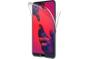 AICEK Funda Huawei P20 Pro, Transparente Silicona 360°Full Body Fundas para Huawei P20 Pro Carcasa Silicona Funda Case (6,1 Pulgadas)