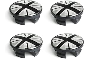 HEINMO Pneumatici per auto Pneumatici Cerchioni Decorazione mozzo centrale Badge Tappi di copertura Coprimozzi 54mm per MN COOPER JCW One S R55 R56 R57 R58 R60 R61 Clubman Countryman