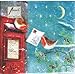 Produktbild Ambiente - Servietten - Mailbox - Weihnachten / Briefkasten / Vögel / Post