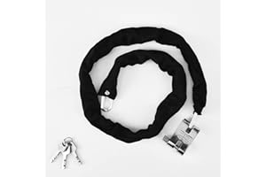 EIRONA cerraduras de Bicicletas, Cadena, con Cadena de Acero de 6 mm y Tapa a Prueba de Agua, cerraduras de Bicicletas antirrobo, Llaves para Bicicletas, Motocicletas, Motocicletas ¿qué