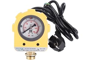 HONGZER Interrupteur de contrôle de pression, interrupteur électronique pour pompe à eau (prise UE), 220V 10 bars