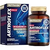 Nutraxin Artroflex HYA-C-II Hyaluronic Acid Food Supplement (1 x 90 Tablets) containing Glucosamine Chondrotin