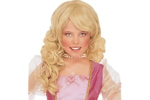 Générique - Pe905 - Perruque Barbara Enfant Flamme Retardant - Taille Unique