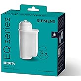 Siemens Brita Intenza TZ70033A water filter, 3 pieces, reduces the amount of lime of water, EQ series fully automatic coffee machines and