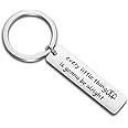 MYSOMY Every Little Thing is Gonna be Alright Three Little Birds Keychain Inspirational Gifts