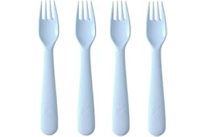 CARIBOU LIVING Children Kids Baby Toddler Blue Cutlery Set IKEA Kalas Replacements 4pcs Forks