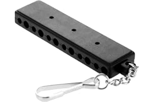 MUXSAM 1 llavero de golf negro con 2 estilos.