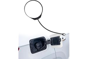 Xibao Auto Tankdeckel Gummiband,Auto Tankdeckel Kabel Draht Kompatibel,Kraftstofftankdeckel Halteband,Auto Kraftstofftankdecke Linie,Geeignet für die Meisten Autos,LKWs,Wohnmobile (Schwarz-1PCS)