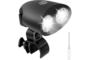 KTCINA LED-Grilllicht 360°-Drehung Ultra Hitzebeständig mit Heller 10 hellen LED-Leuchte 100 lm 3 Modi Grilllampe Licht Grill Beleuchtung Handle-Mount Light für alle Arten von Grill