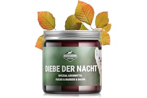 Martenbrown® Diebe der Nacht 250ml Marder Lockmittel Gel für Marder, Fuchs, Dachs, Waschbären Duftstoff Lockstoff Köder für Fallen Marderlockmittel für Lebendfallen Köder für Marderfalle