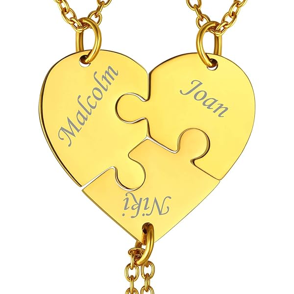 VELVORA Collana Cuore Unisex In Acciaio Inossidabile Con Zirconia - Minimal