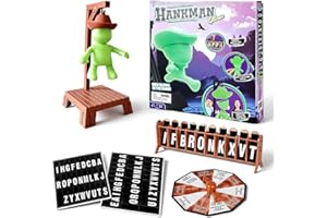 Syzplnwy Portable Magnetic Hangman Game – Mystery Word Guessing Toy for Family, Classroom & Travel, Interactive Vocabulary Game for Kids & Adults