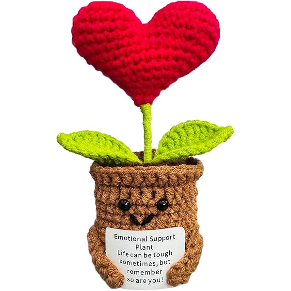Bambola Girasole Lavorata A Maglia, Abbraccio Tascabile, Regalo Positivo, Decorazione Per Casa E Ufficio, Fatta A Mano