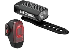 LEZYNE Hecto 500 XL/ktv - Luz LED Recargable USB Unisex, Color Negro