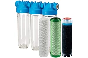 purway Crystal Group® 'DP3 pcbpla 10µm L/H 3/4 Fontana d' acqua filtro Filtro acqua casa pompa filtro