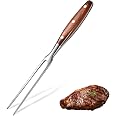 Lot De 2 Fourchettes à Viande Barbecue - Acier Inoxydable Ergonomique 27 Cm
