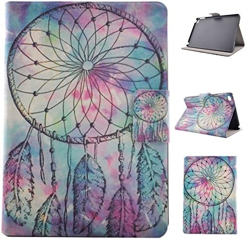 iPad Mini 4 Case, Lspcase Premium Flip PU Leather Case,2 Card Slots &amp; Metal Magnetic Closure with Stand Protective Bumper Silicone Cover for iPad Mini 4 Dream Catcher