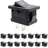 JD03-A1 Push Button Switch – 4 Pins, 30A 125V/250V, Compatible With Inverter Welding Machines (2-Pack)