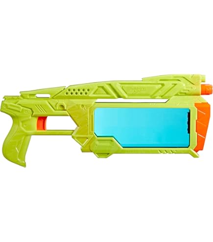 Nerf Super Soaker Freeze Ray De Roblox Car Crushers 2 – Pistola De Agua Con Código Para Objeto Virtual Exclusivo, Acción De Bomba, Multicolor, +8 Años
