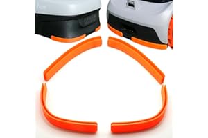 ULEIVA Protezione bordi di ricambio arancione compatibile con Segway i105e e i108e Navimow robot tagliaerba Bumper (arancione)