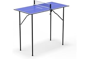 JOOLA Mini Table de Ping-Pong d'Intérieur - Table de Loisirs Avec Filet Inclus