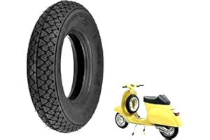 ECOVELO Reifen Union 3.00-10 46J kompatibel mit Vespa 50 Special PK 50 Vespa Vintage