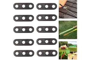 SparY Rope Tensioner, 10Pcs Tents Rope Fastener | Guyline Tensioner Lock | for Camping, Hiking, Backpacking, Picnic Shelter and Outdoor Activity(10pcs)