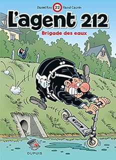jaquette livre L'agent 212, tome 22 : Brigade des eaux