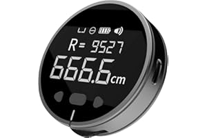 Woyada Cinta métrica electrónica Cinta métrica para el cuerpo Pantalla LCD Regla digital Cinta de medición de tela Tipo C Herramienta de medición de longitud recargable Regla multifunción