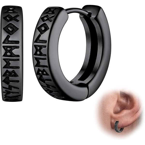 6 Orecchini A Cerchio In Acciaio Chirurgico - Set Punk Per Uomo E Donna Con Stili Diversi - Foto 11