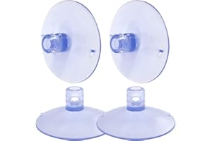 KEAJUIDY 4 Stück Große Saugnäpfe Original-Ersatz Kompatibel Mit Glas-Tischplatte Für Katze Hängematte Bett Sonnensitz Haustier Aufhängen Schieben Stoßfänger Abstandshalter Fensteraufhänger