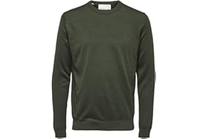SELECTED FEMME SELECTED HOMME Slhtown Merino Coolmax Knit Crew B Noos Maglione Uomo